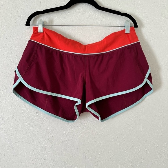 🌟SALE🌟Lululemon red/maroon run speed short! Size 10​​​ - Picture 7 of 12